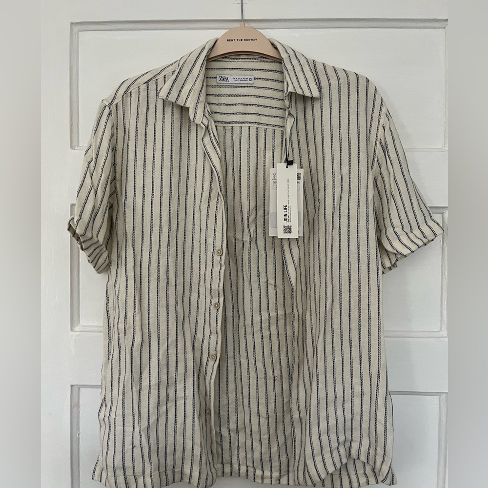 Zara Men’s Stripe Shirt NWT